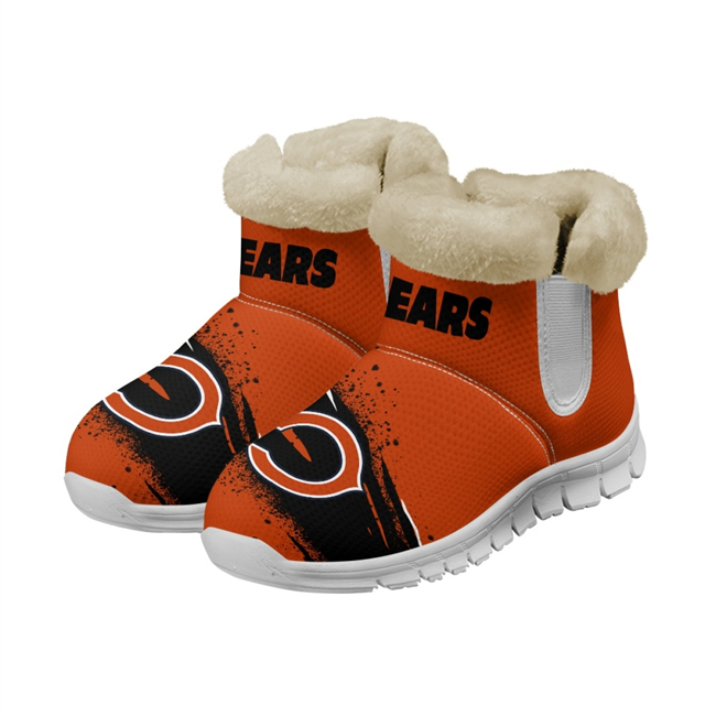Women's Chicago Bears 2024 Snow Boots/Shoes 001(Pls check description for details)